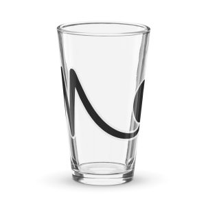 Shaker pint glass