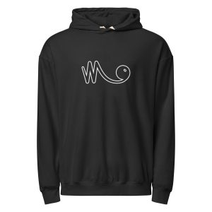 Unisex garment-dyed lightweight hoodie