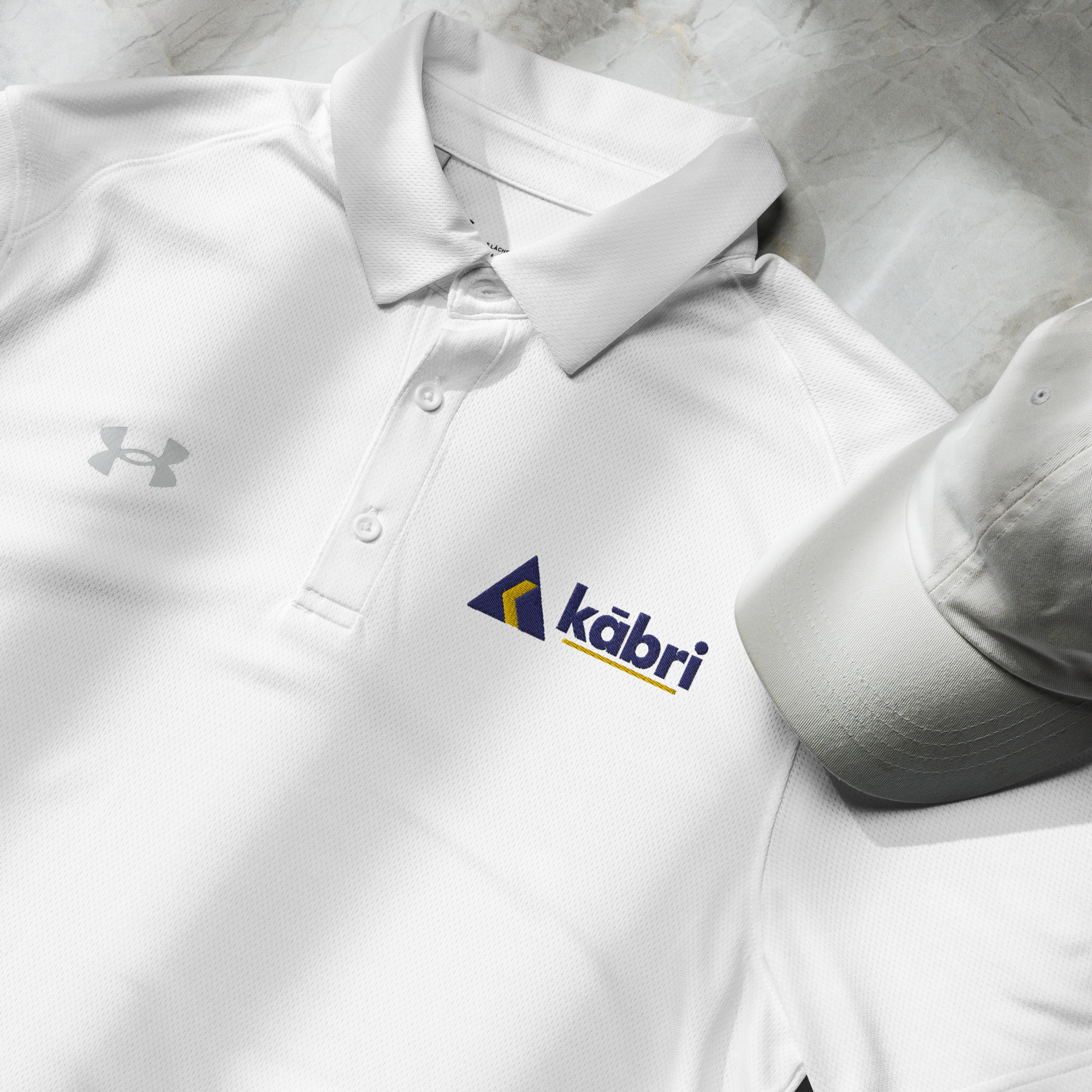 Kābri Under Armour® men's polo - Image 4